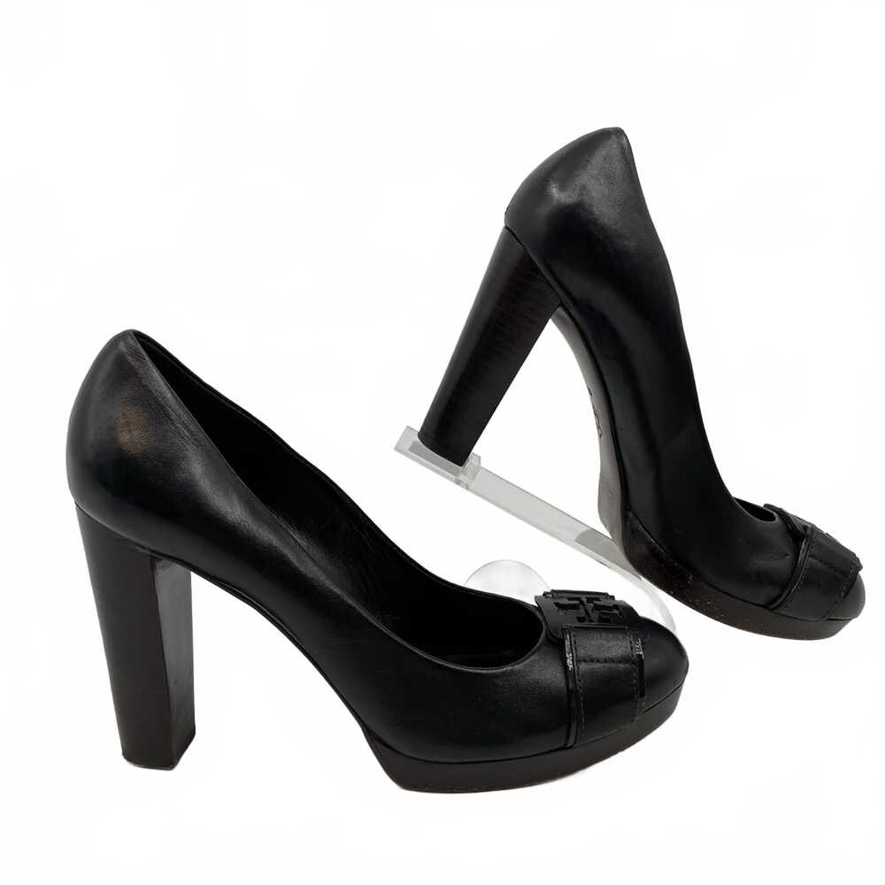 Tory Burch Black Block Heels | Womens 8